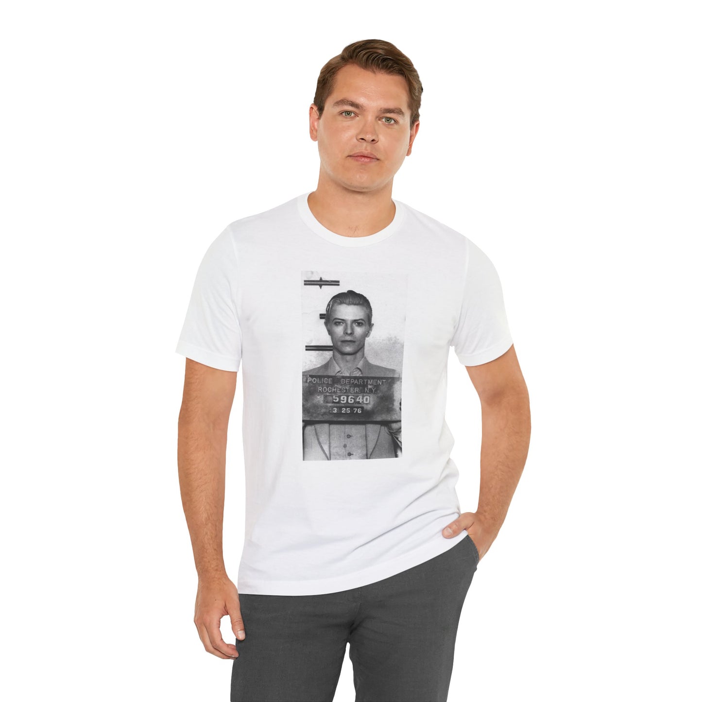 Thin White Mugshot