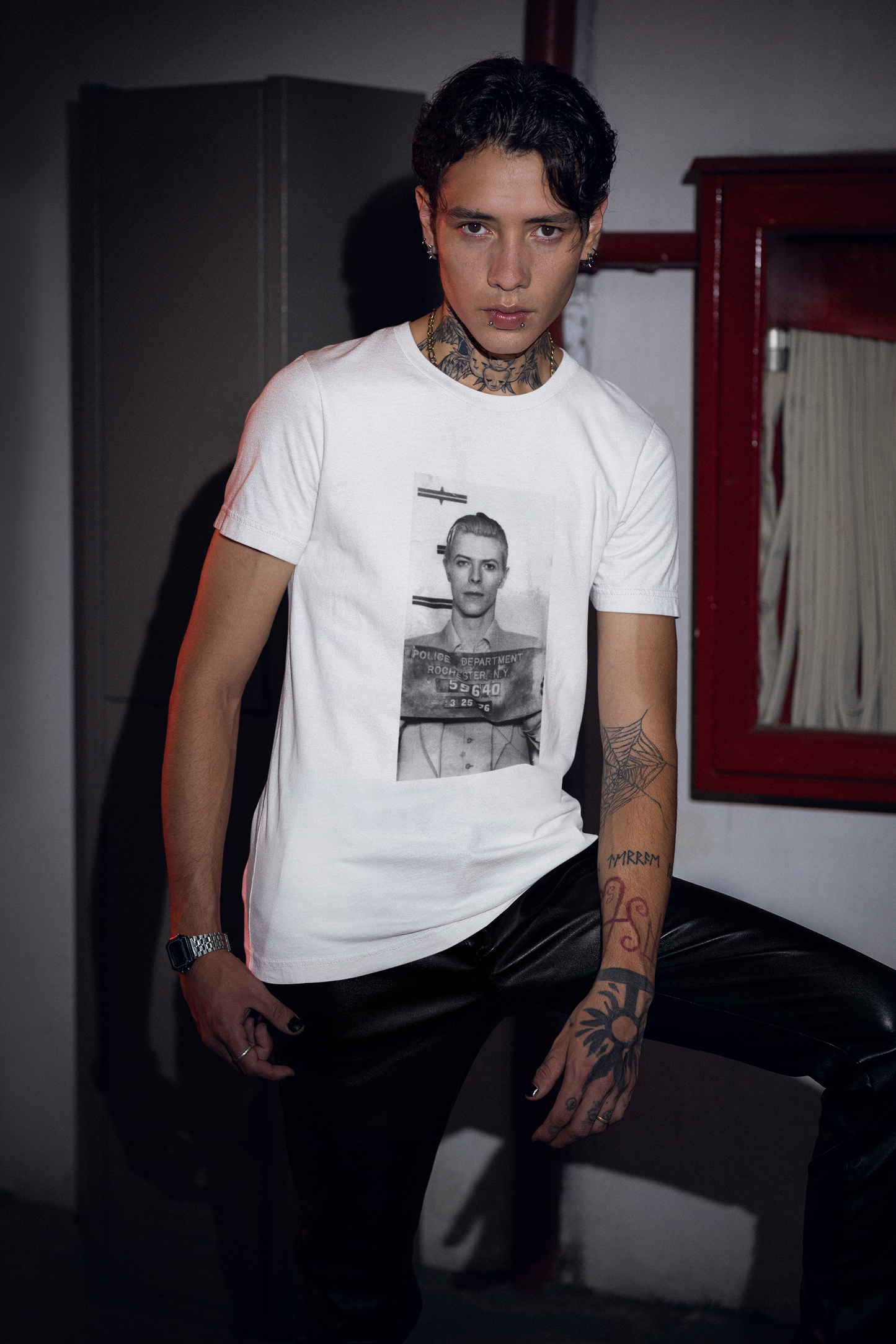 Thin White Mugshot