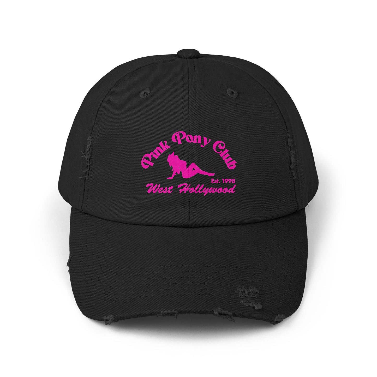 Pink Pony Club Distressed Cap