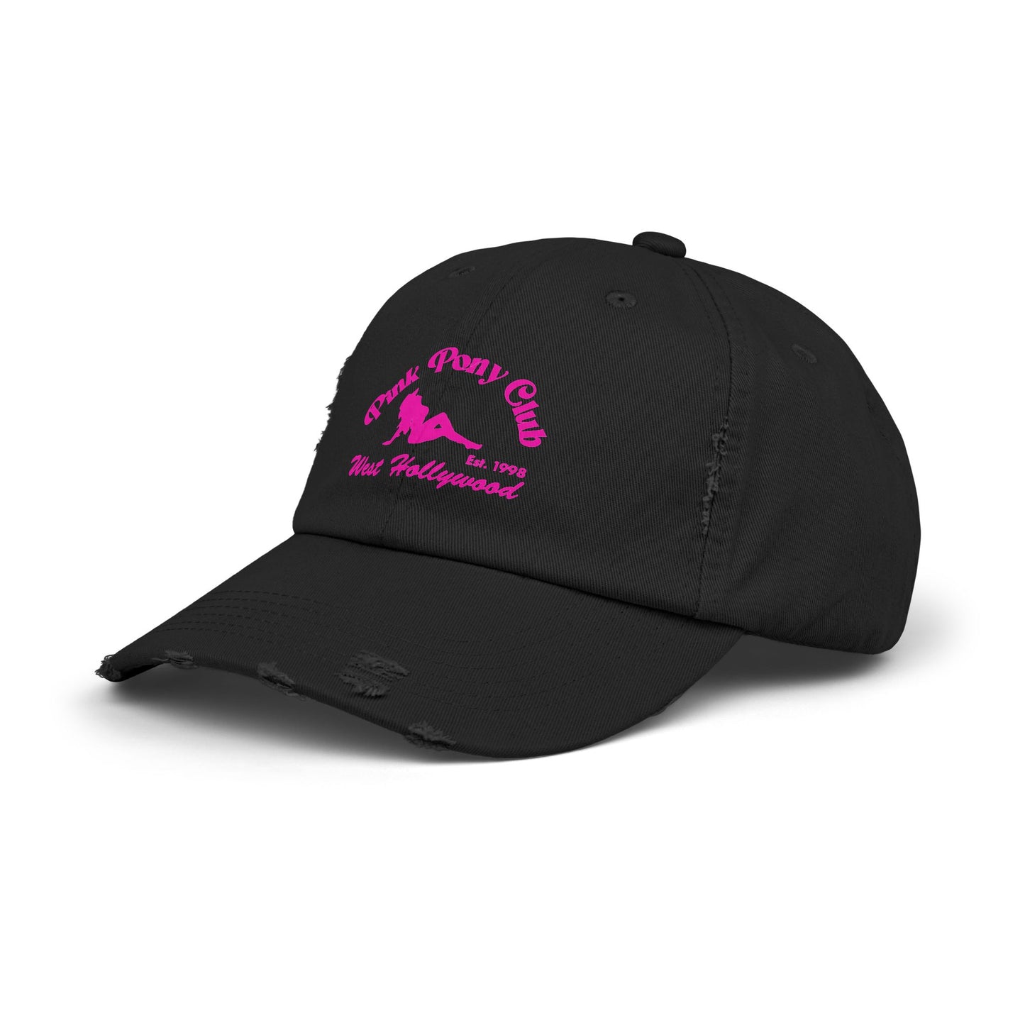 Pink Pony Club Distressed Cap